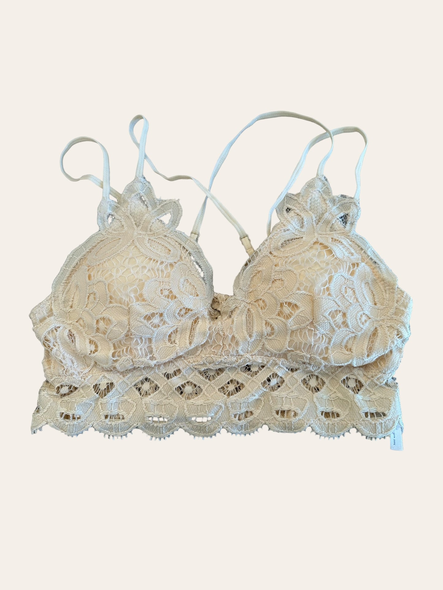 Lace Bralette (Cream)