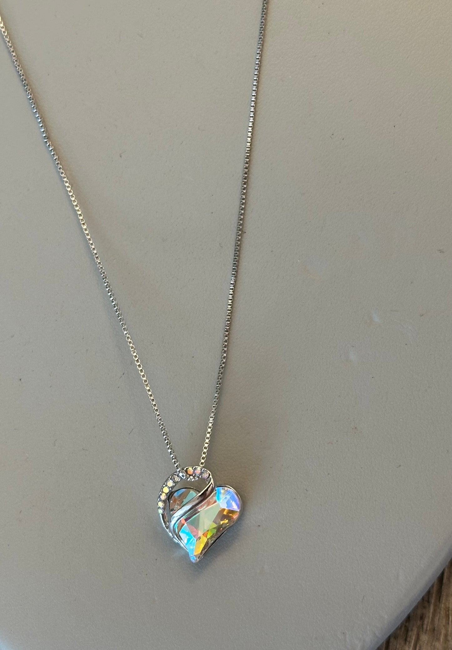 Diamond Heart Shaped Necklace