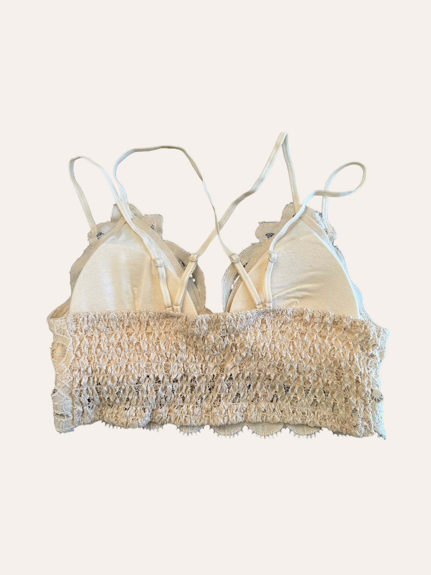 Lace Bralette (Cream)