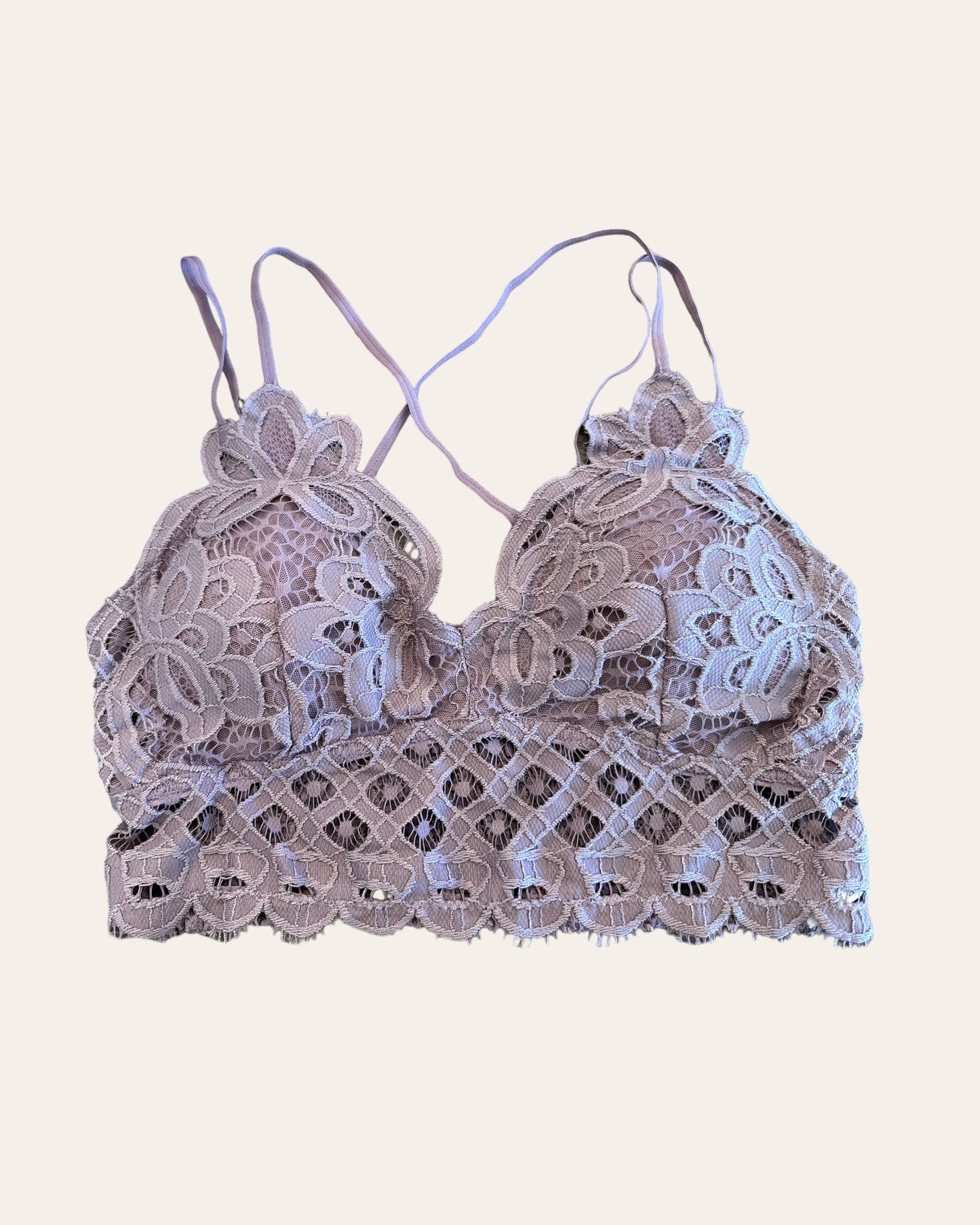 Lace Bralette (Elderberry)