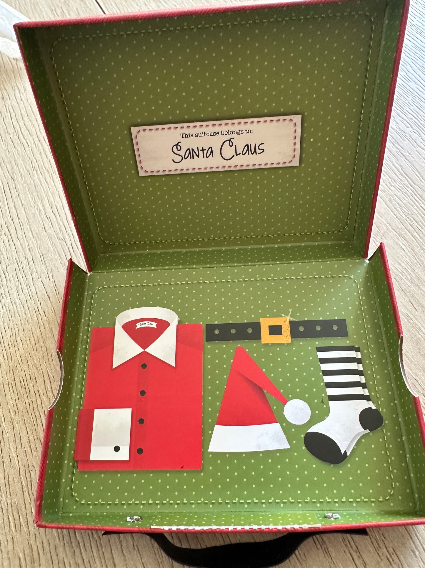 Santa List Gift Card Box