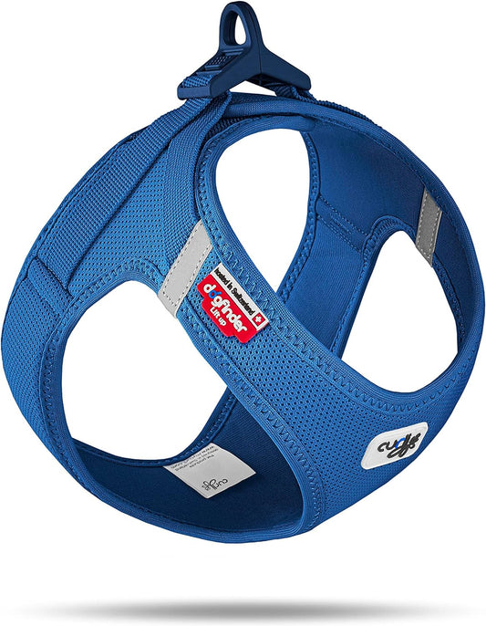 Blue XL Dog Harness, Vest Harness Clasp Air-Mesh Dog Harness