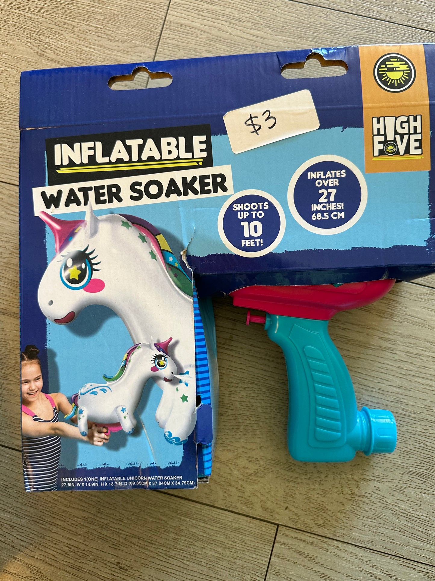 Inflatable Unicorn Water Soaker