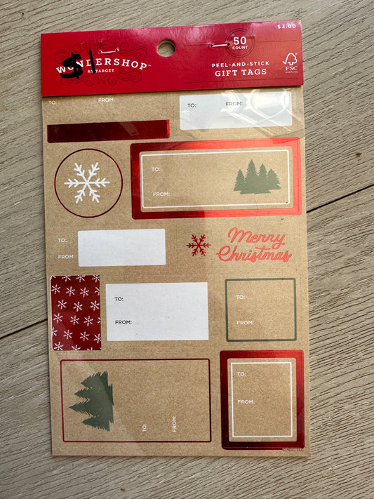 Christmas Stickers (50ct)