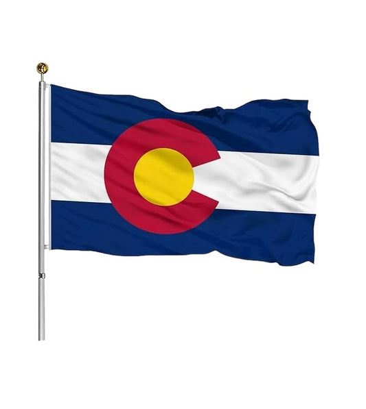 Colorado State Flag 3x5 FT - 3ply Polyester