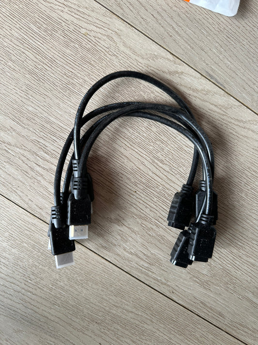 HDMI Cords (4Pk) (Male & Female)