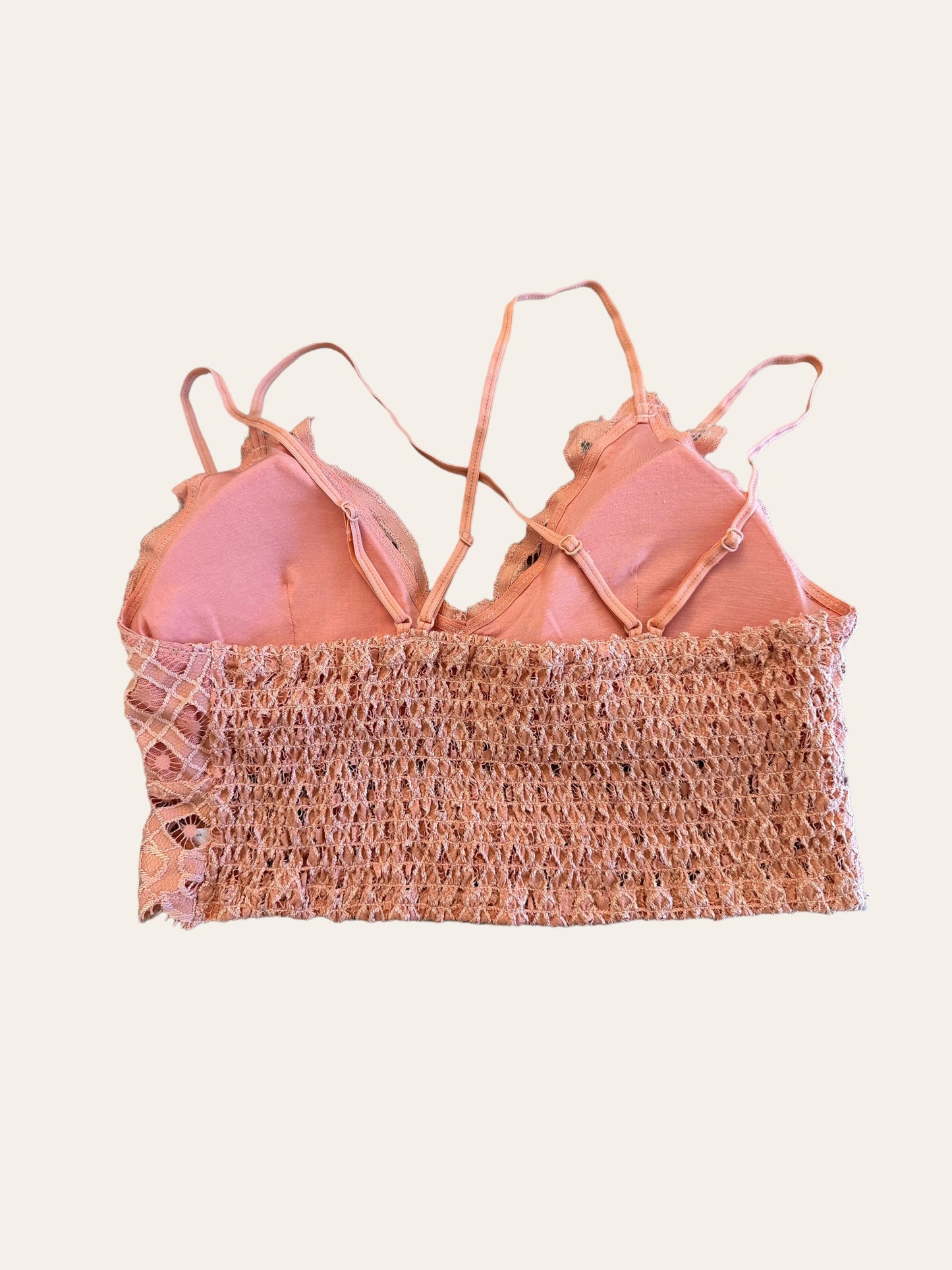 Lace Bralette (Blush)