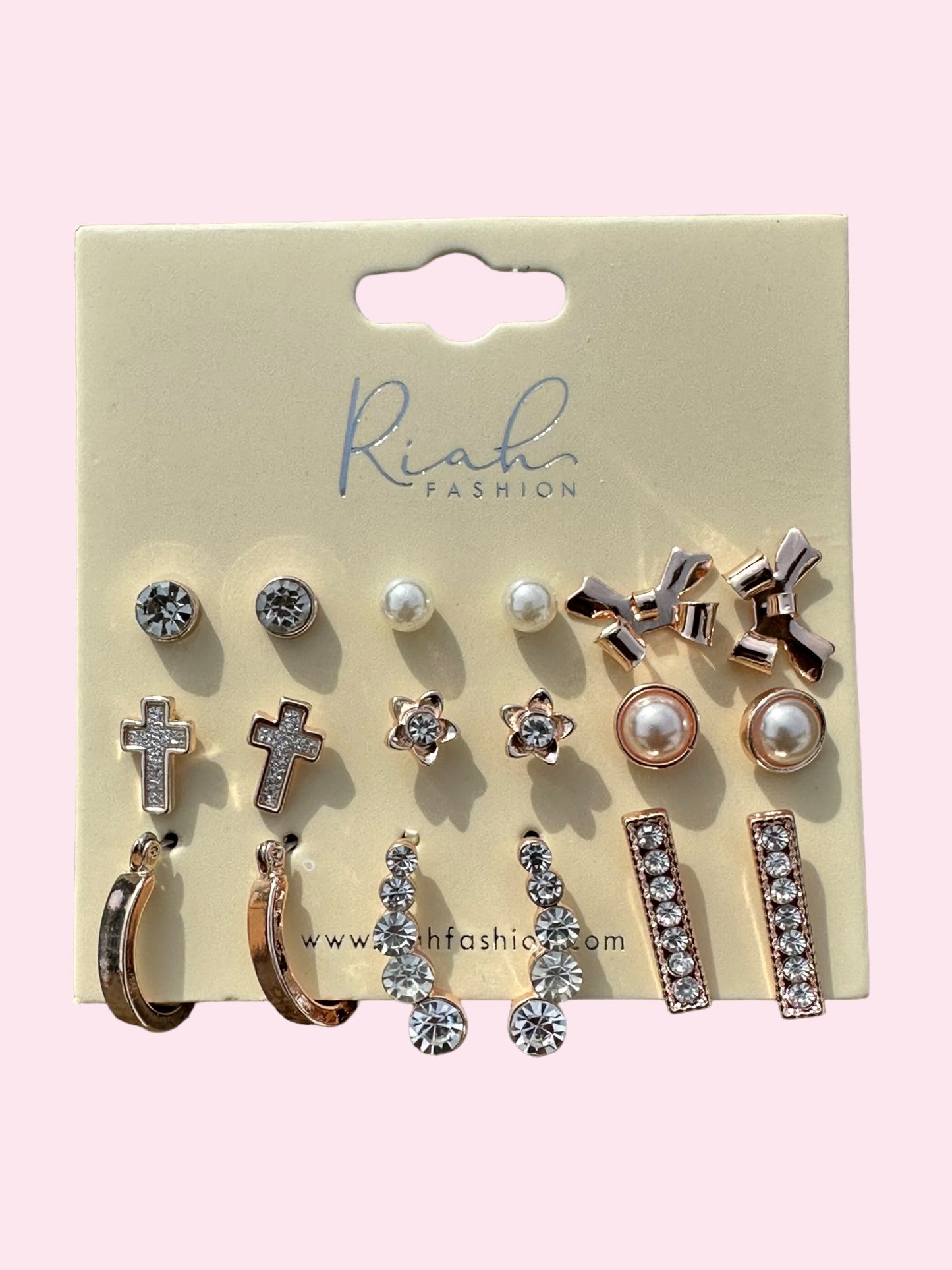 Rose Gold Studs