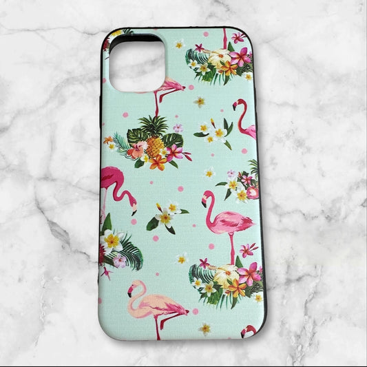 Phone case, iphone 14, Case #7 (Flamingo)