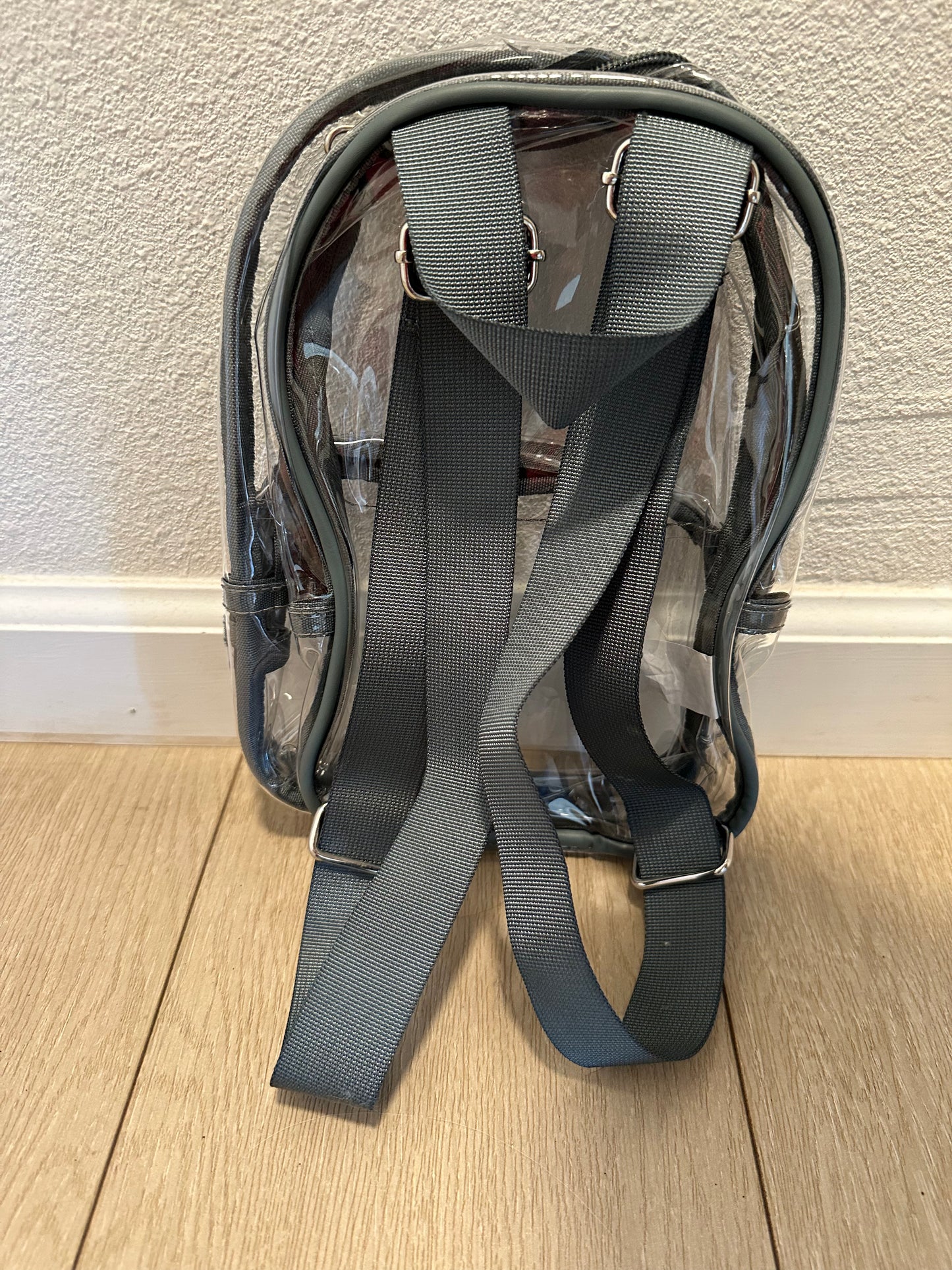 Gray backpack