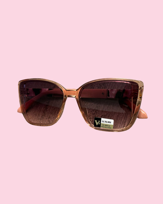 Classy Oversized Glasses (Pink)