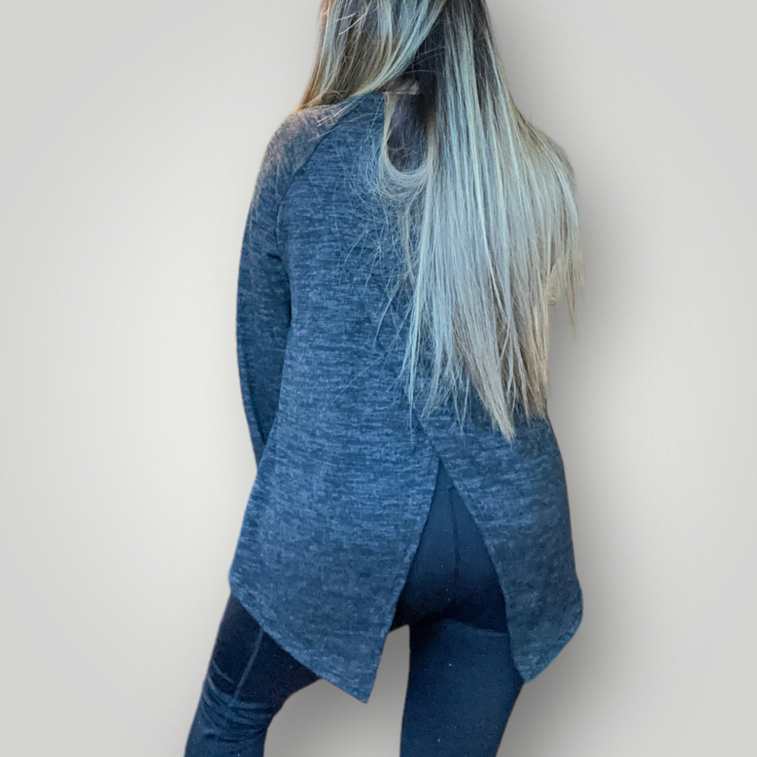 Charcoal Round Neck Sweater