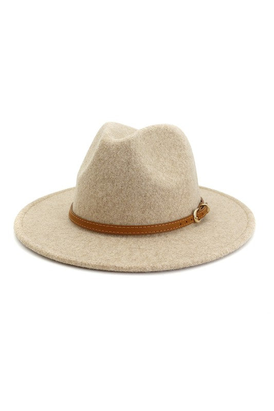 Bell Shape Beige Hat