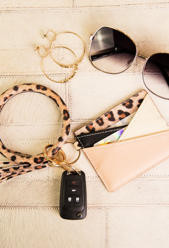 Leopard Key Ring & Wallet