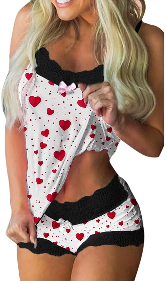 Heart Pajama Set