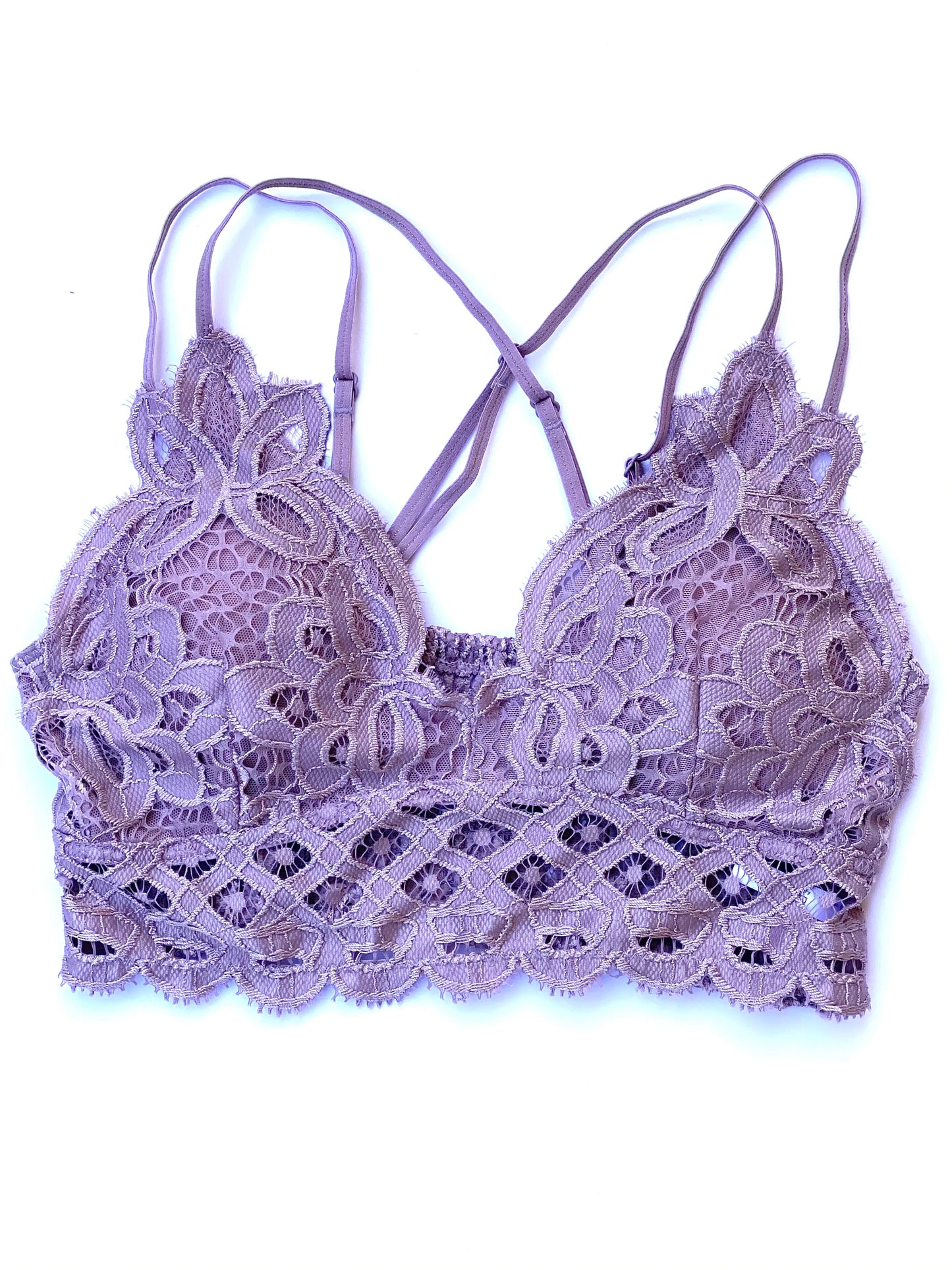 Lace Bralette (Elderberry)