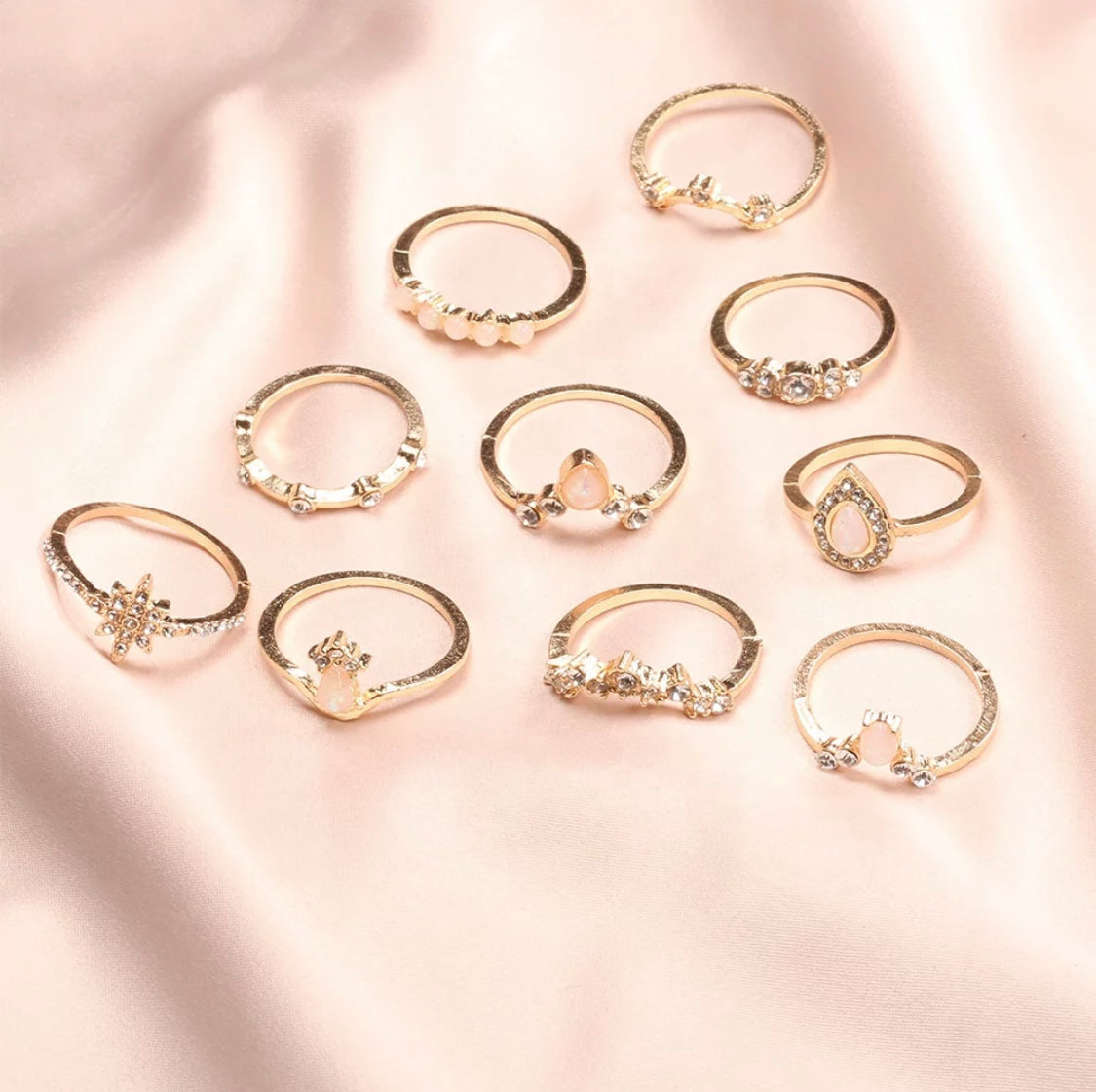 Abby Star Ring Set