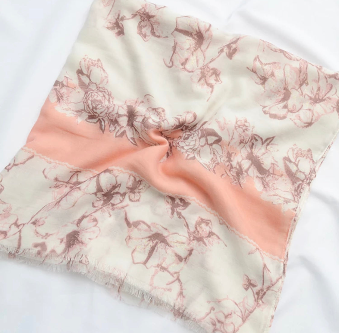 Rose Floral Scarf