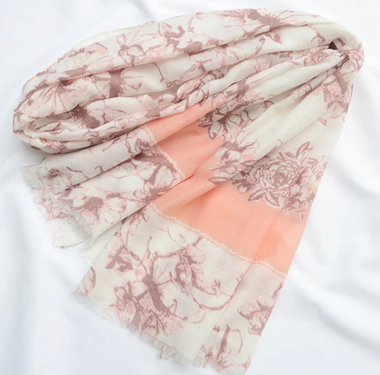 Rose Floral Scarf