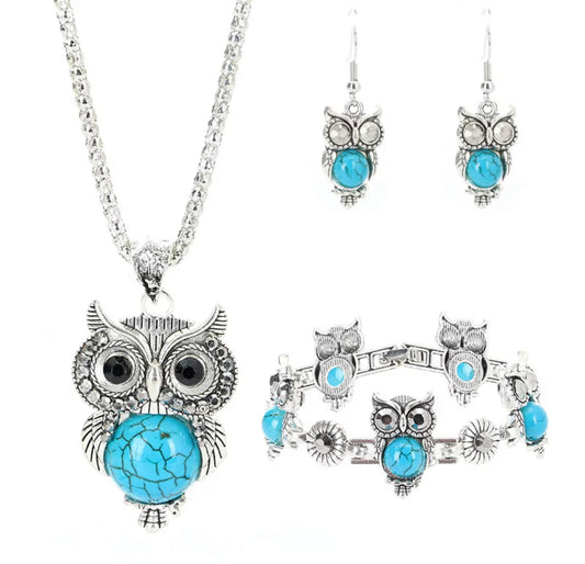 Owl Jewelry Set