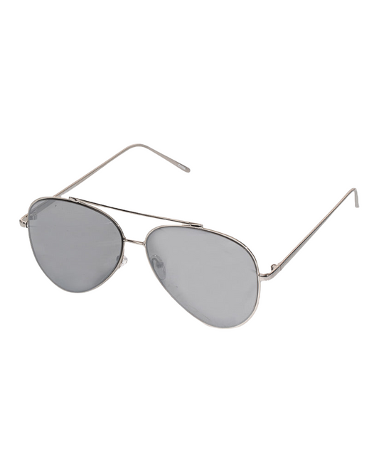 Aviator Double Bridge Sunglasses (Black)