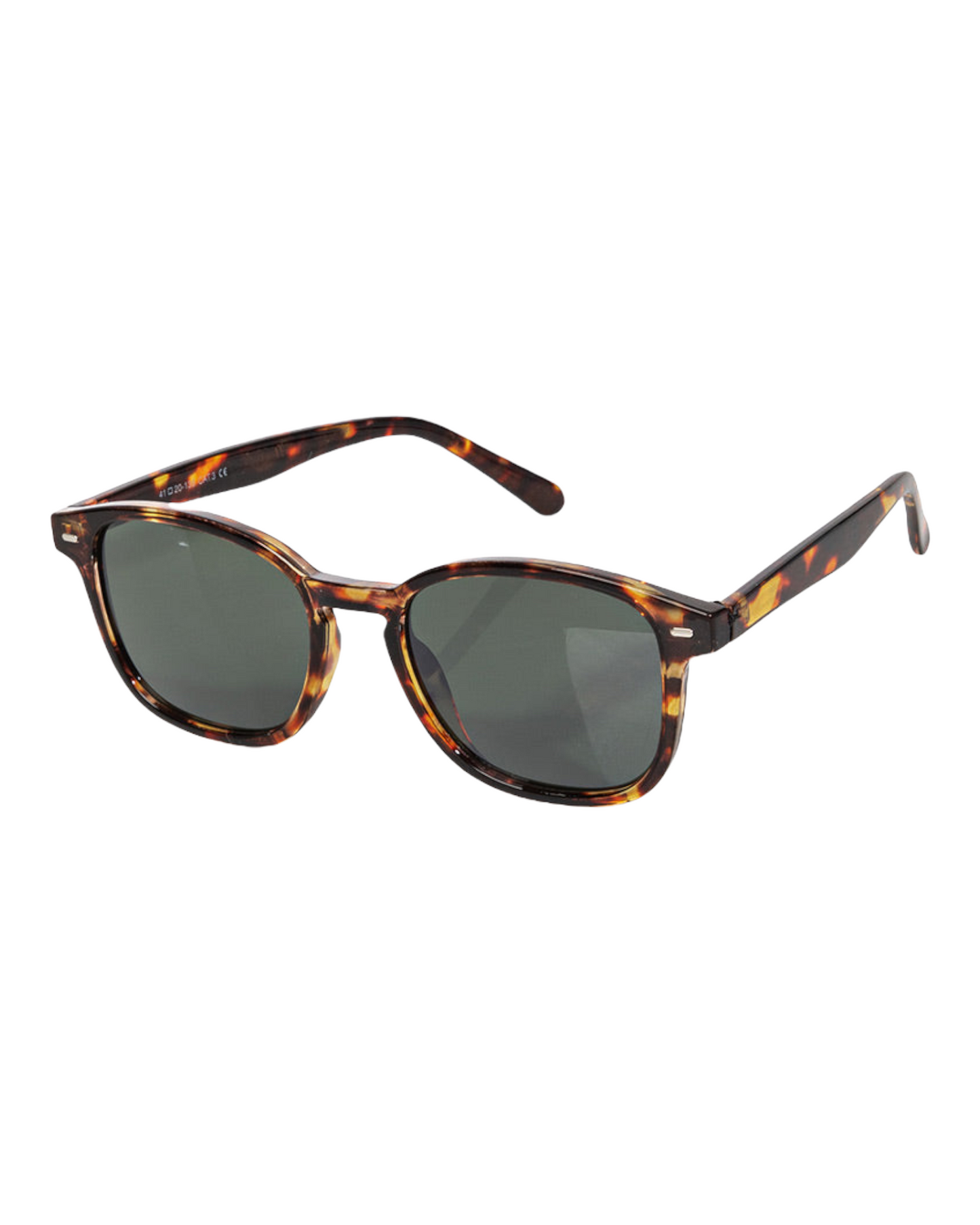 Wayfarer Sunglasses (Brown on Black)