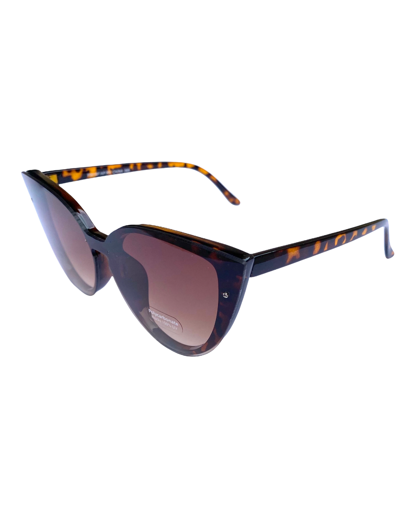 Cat-eye Sunglasses (Brown)