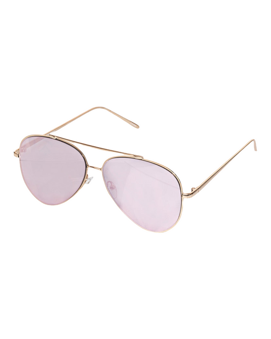 Aviator Double Bridge Sunglasses (Purple)